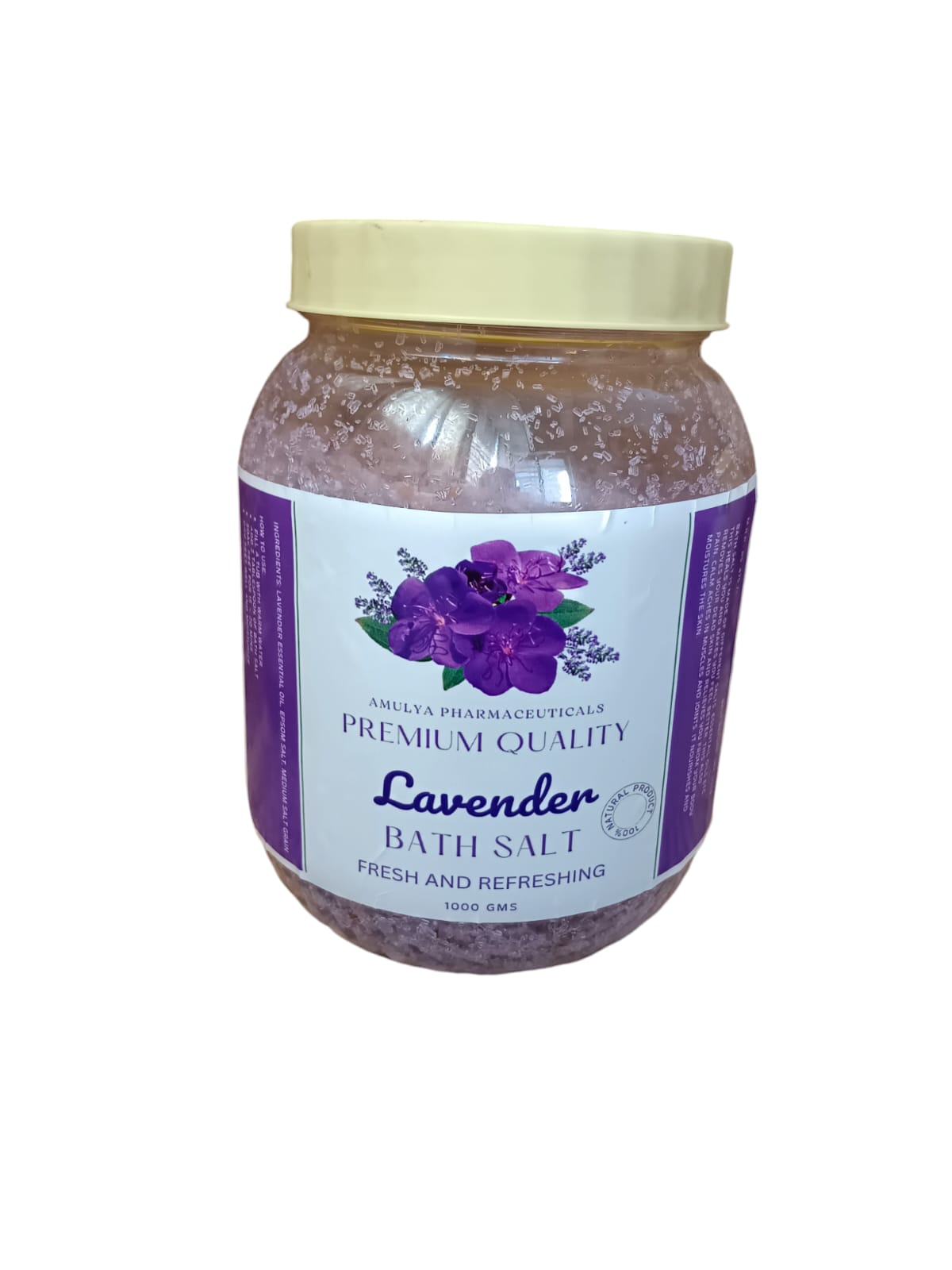 Bubblezz Lavender Bath Salt — The Golden Elixir